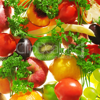 fruits and vegetables