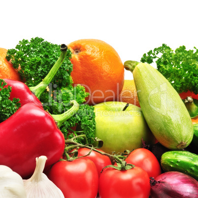 fruits and vegetables