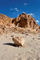 Rocky desert landscape