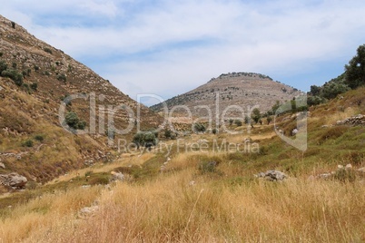 Judean mountain landscape