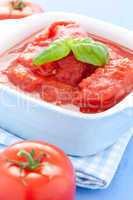 geschälte Tomaten / peeled tomatoes