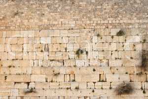 Wailing Wall (Western Wall) in Jerusalem texture