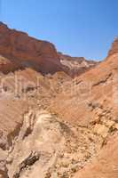 Desert valley landscape