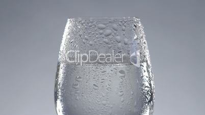Fresh water in glass
