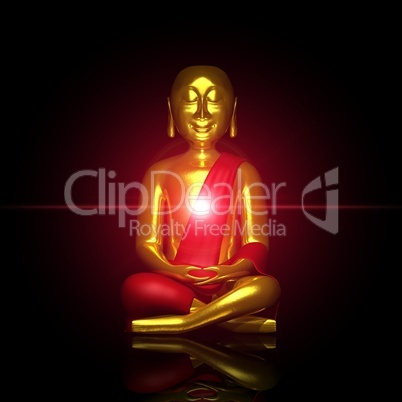 Das rote Licht des Buddhas 02