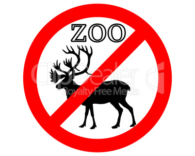 Karibu im Zoo verboten