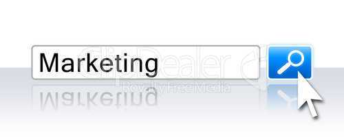 Internet Suche Blau - Marketing