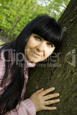 Smiling mature woman