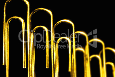 Paperclips, concept photography