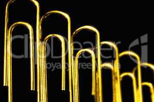 Paperclips, concept photography