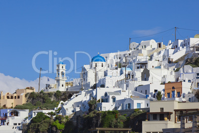 Santorini church