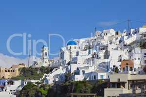 Santorini church