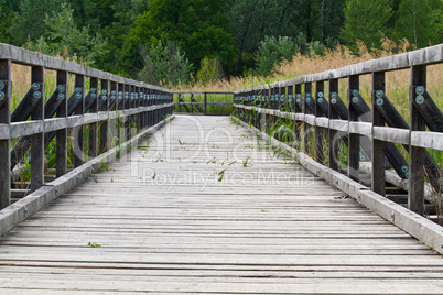 Holzbrücke