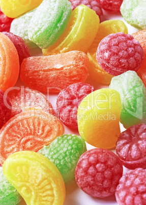 colorful candies