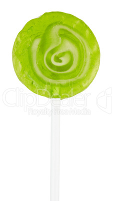 lollipop isolated on white