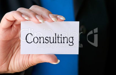 Consulting - Visitenkarte