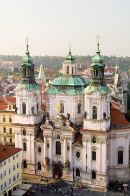 Saint Nicholas Church in Prague