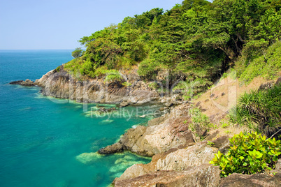 Coastline Scenery in Thailand