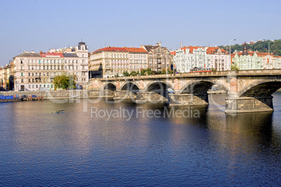 Palackeho Bridge in Prague