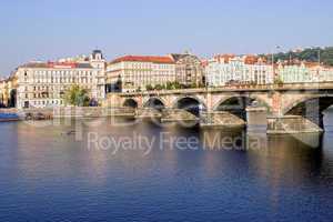 Palackeho Bridge in Prague