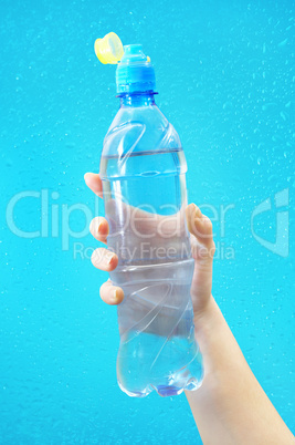 Bottle with water