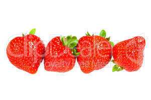 Ripe strawberry