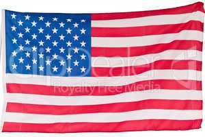 Rippled US flag
