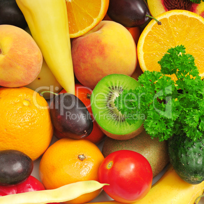 fruits and vegetables