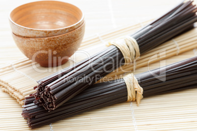 Schwarze Reisnudeln - Black Rice Noodles