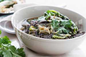 Reisnudelsuppe - Rice Noodle Soup
