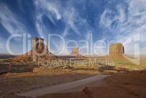 Rocks and Colors of Monument Valley