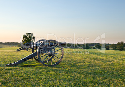 Cannons at Manassas Battlefield