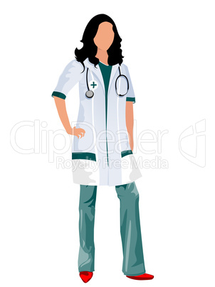 Female doctor