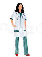 Female doctor