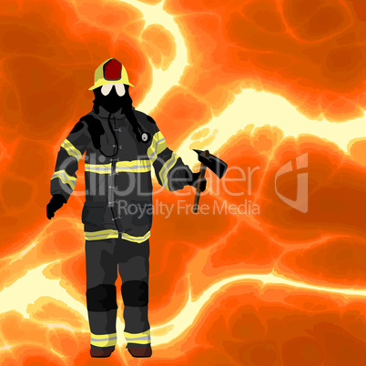 Firefighter background