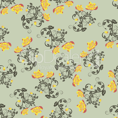 seamless floral pattern