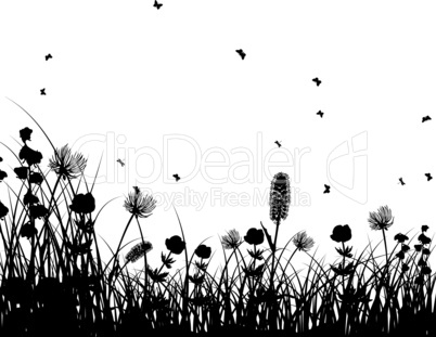 meadow silhouettes