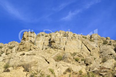 Weathered rocks