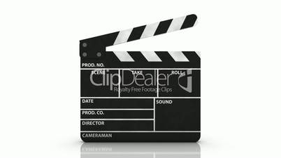 Clapperboard with Alpha Channel