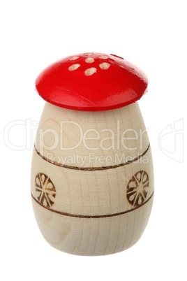 Wooden saltcellar-pepperbox