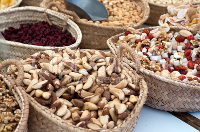 Nuts on market