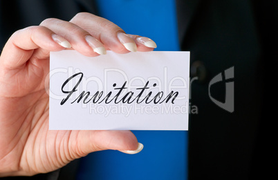 Invitation - Einladung