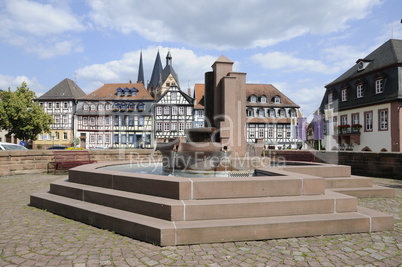 Brunnen am Obermarkt in Gelnhausen