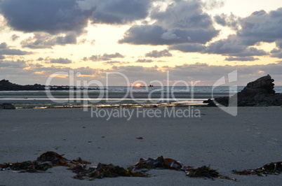 Sonnenuntergang am Meer