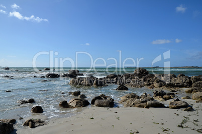 Strand Meer Sand Urlaub Felsen