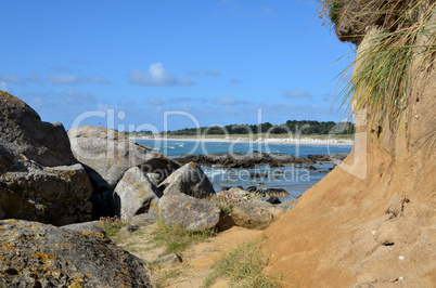 Strand Meer Sand Urlaub Felsen