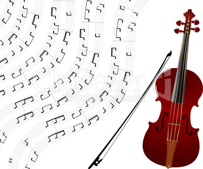 Violin background