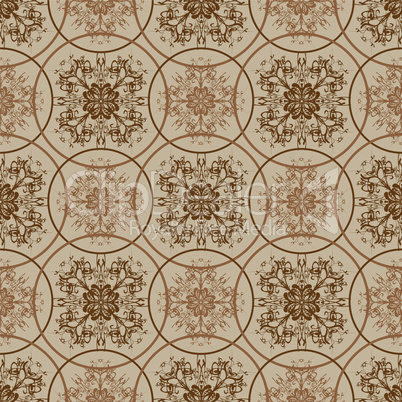 Retro brown pattern