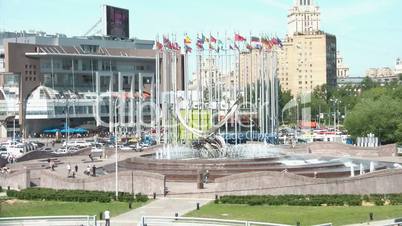 Europe Square Time Lapse