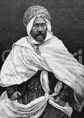 Portrait of Arab type